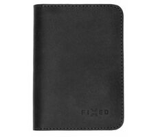 FIXED Wallet XL Kožená peňaženka z pravej hovädzej kože čierna
