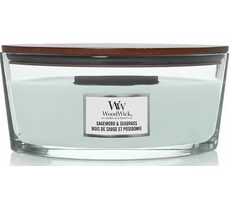 WoodWick Sagewood & Seagrass Elipsa 453.6g - sviečka loď