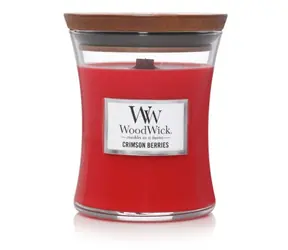 Woodwick Crimson Berries 275g - váza stredná