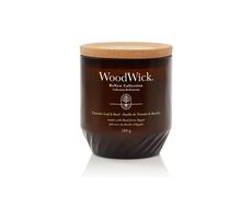 Woodwick ReNew Tomato Leaf & Basil 184 g - sviečka stredná