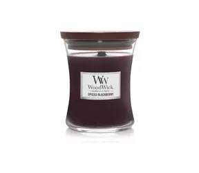 Woodwick Spiced BlackBerry 275g - váza stredná