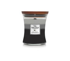 Woodwick Trilogy Warm Woods 275g - váza stredná