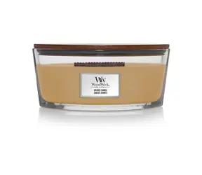 Woodwick Gilded Sands Elipsa 453.6g - sviečka loď