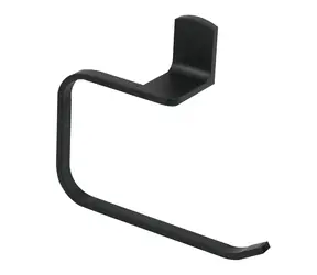 Spirella TAKU nástenný držiak na uteráky 22 cm matná čierna