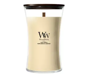 Woodwick Lush Pomelo (Solar Haze) 610 g - veľká vonná sviečka