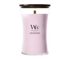 Woodwick Cherry Blossom & Vanilla sviečka veľká