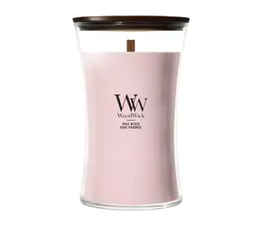 Woodwick Rose Blush sviečka veľká