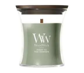 Woodwick Verdant Fig sviečka malá