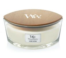 WoodWick Island Coconut Elipsa 453.6g - sviečka loď