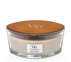 WoodWick Vanilla & Sea Salt Elipsa 453.6g - sviečka loď