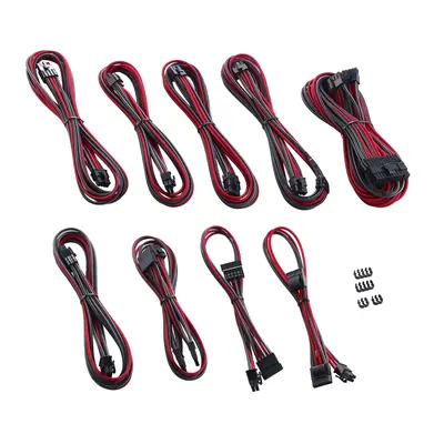 CableMod PRE ModMesh C-Series Kábel Kit pre Corsair AXi & HXi & RM - carbon-červená