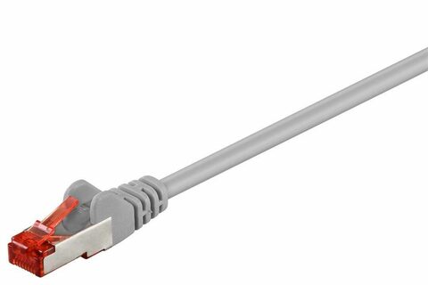 MicroConnect CAT6 F/UTP 0.5m CCA sivá