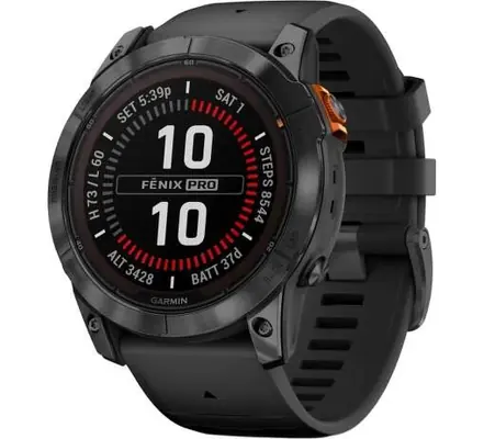 Garmin fenix 7X Pro Solar šedo-čierna