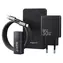 Havit Charging Kit čierna / Nabíjacia sada / 5000 mAh / 2x USB-A / 1x USB 3.0 / 2x USB-C