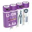 Ansmann 1312-0036 / Akumulátor / Li- ION / AA / 1,5 V / 2 000 mAh / USB-C / 4 ks