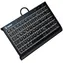 Keysonic KSK-3011ELC čierna / Mini klávesnica / USB / QWERTZ DE / Integrovaný numpad / Podsvietenie LED