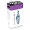 Ansmann Li- ION 9V Block / Akumulátor / 340 mAh / USB-C