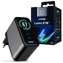 3mk InCharge Lumin 67W čierna/sivá / Nabíjačka / GaN / 2x USB-C + 1x USB-A / QC4+ / TFT displej