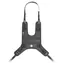 Rhinowalk RW-MT001A / Držiak tašiek na motorku / 4 fixačné body / vodeodolný / 40×38 cm