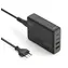 HAMA GaN USB nabíjačka 65W čierna / Nabíjačka / 2x USB-C / 2x USB-A / PD / QC