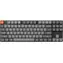 Keychron K1 Max (Gateron Red) / Klávesnica / 87 kláves / Mechanická / Low-profile / Red switch / QMK/ Via / BT / USB