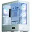Zalman P50 DS biela / Midi tower ATX / 4X 120mm ARGB / 2x USB 3.0 + 1x USB-C / panoramatické sklo / bez zdroja