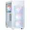 Zalman S5 Neo biela / Midi Tower / ATX / 4X 120mm RGB / USB 3.0 / USB 2.0 / bez zdroja / priehľadná bočnica