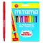 Mitama 61995 / Sada fixiek / 12 farieb / umývateľné / trojhranné / 3 mm hrot
