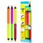 Mitama NEON JUMBO / Pastelky / obojstranné / 5 neónových farieb / 3 ks