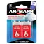 Ansmann Smoke Detector / Batéria / Alkalická / 9V / 6LR61 / Blister