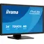 23.8" Iiyama ProLite T2452MSC-B2AG čierna / Dotykový monitor / IPS / 1920x1080 / 120 Hz / 420 cd/m2 / HDMI+DP / repro