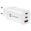 Tactical FlashBang 2.0 GaN 65W biela / Nabíjačka do siete / 2x USB-C / USB-A / 3A