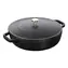 Staub Chistera 28 cm čierna / Pekáč / okrúhly