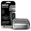 Braun CombiPack Series 8 83M strieborná / Holiaca hlava / pre strojčeky Braun Series 8