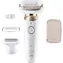 Braun Silk-épil 9 Flex 9-030 biela-zlatá / Epilátor / 40 pinziet / 2 rýchlosti / 50 min prevádzka / Wet&Dry