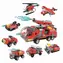 QMAN Water Cannon Fire Truck 1805 / Stavebnica / 1 diel sady 8v1 / od 6 rokov