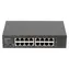 Lanberg RSGE-16 / Switch / 16- Port / 1000 Mbps / Rack 10 "/19"