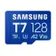 Samsung T7 128GB modrá / Micro SDXC / UHS-I U3 / V30 / A2 / čítanie: 170 MB/s