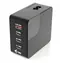 i-TEC Multiport Charger 140W / Nabíjačka / 3× USB-C + 1× USB-A / Power Delivery 3.1 / Displej