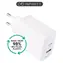 eSTUFF INFINITE (GRS) biela / USB nabíjačka / USB-C / 20 W / Rýchle nabíjanie