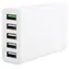 CoreParts Multi- Port USB Charger biela / Sieťová nabíjačka / 6× USB-A / 40 W / 2,4 A