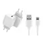 CoreParts biela / USB nabíjačka / USB-C kábel 3 m / 12 W