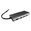 LC-Power LC-HUB-C-Multi-5 / USB-C hub / 3x USB-A 5 Gbps / USB-C PD 100 W / HDMI 4K / Gigabit LAN / čítačka SD