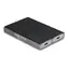 DeLock 42028 sivá / Dvojité puzdro pre M.2 SSD / USB-C 3.2 Gen 2 / NVMe + SATA / 10 Gb/s