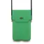 Lacoste PVC Iconic Petit Pique Metal Logo XL zelená / Vrecko na telefón