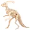 Woodcraft Drevené 3D puzzle Parasaurolophus malý / 38 dielikov / od 6 rokov / Obtiažnosť: jednoduchá