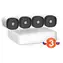 Tenda K4P-4TR / Kamerový set / 4CH NVR + 4X IP kamera 4MP / PoE / IP67 / zvuk