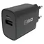 2GO 20W čierna / Sieťová nabíjačka / 1x USB-A / 1x USB-C / PD / Quick Charge