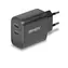 Lindy GaN 65W čierna / Nabíjačka / 2x USB-C / Power Delivery 3.0 / GaN