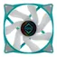 Iceberg Thermal IceGALE ARGB tyrkysová / Ventilátor / 140 mm / Guľôčkové ložisko / 1600 RPM / 96 CFM / 4-Pin PWM